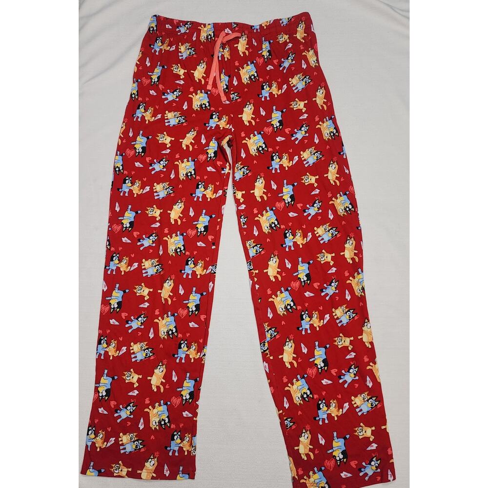 Disney Bluey and pretzel pajamas men's XXL